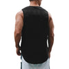 Ultimate Performance Tank: Men's Quick-Dry Gym Training Top for Bodybuilding, Fitness, and Basketball, with Sleek Slim Fit Design.