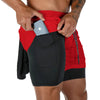 Unleash Your Inner Warrior: Anime-Inspired Berserk 2-in-1 Running Shorts for Intense Fitness Training and Summer Workouts