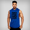 Cotton GYMS Sleeveless Bodybuilding Hooded Tank Top