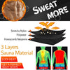 Men Body Shaper Waist Trainer Sauna Suit, Weight Loss Shirt Fat Burner Workout Shapewear