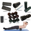 EPP Foam Roller + Massage Ball SET Fitness Mobility Ball Yoga Roller for Back/Neck/Foot Physical Therapy Pain Relief