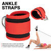 Cable Ankle Straps For Cable Machines Leg Exercises Double D-Ring Ankle Cuffs For Gym Workouts Glutes Legs Strength
